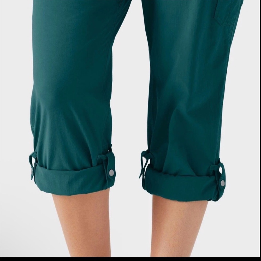 Women’s Duluth Trading Co Armachillo Nylon Cooling Gardening Overalls Jumpsuit L - Picture 3 of 8